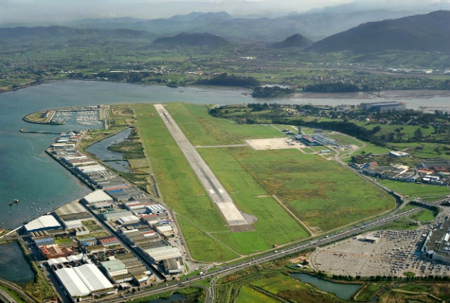 Vista aérea del Aeropuerto "Severiano Ballesteros"