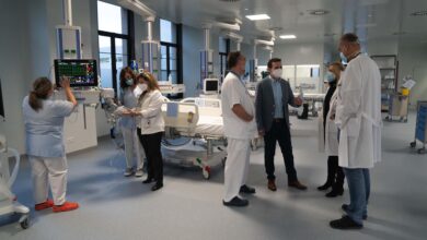 Photo of El Hospital Valdecilla inaugura la nueva UCI Covid, con 18 camas más
