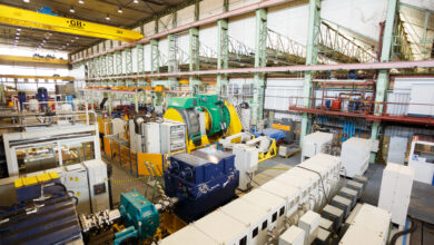 Interior de la planta de Gamesa Electric Reinosa.