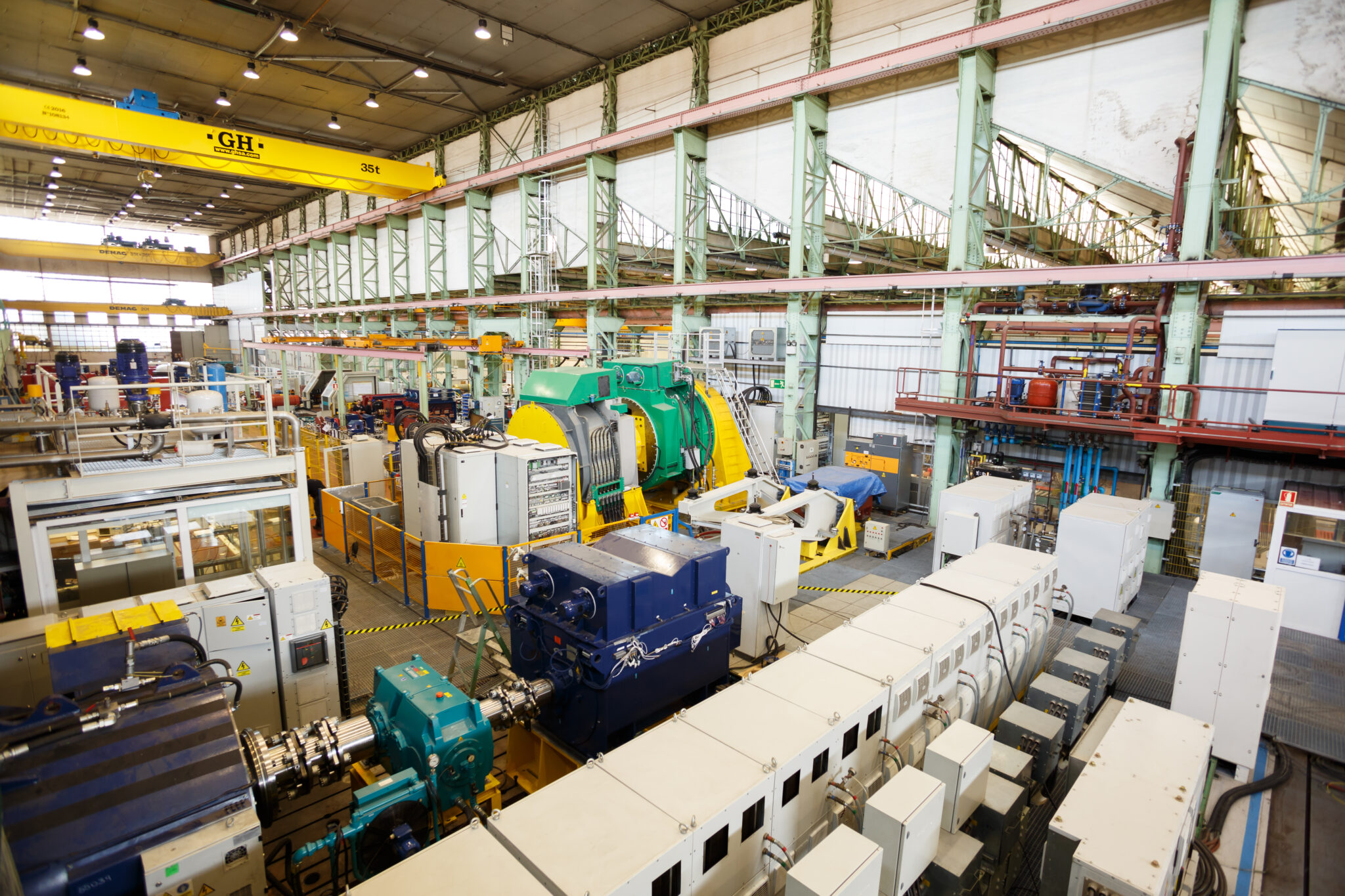 Interior de la planta de Gamesa Electric Reinosa.