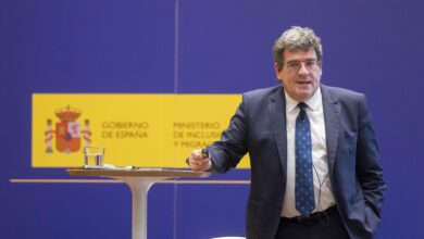 El ministro de Inclusión, Seguridad Social y Migraciones, José Luis Escrivá