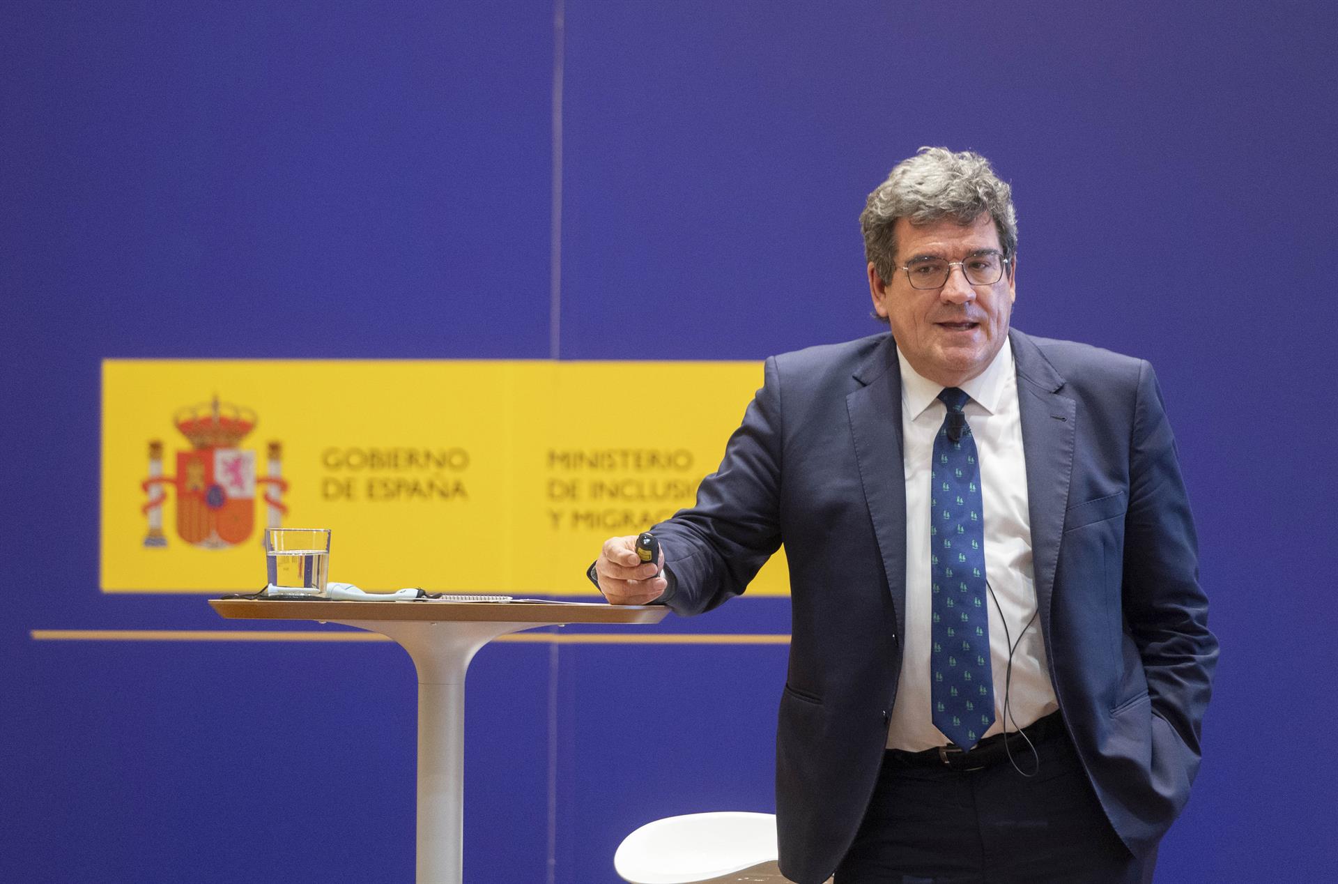 El ministro de Inclusión, Seguridad Social y Migraciones, José Luis Escrivá